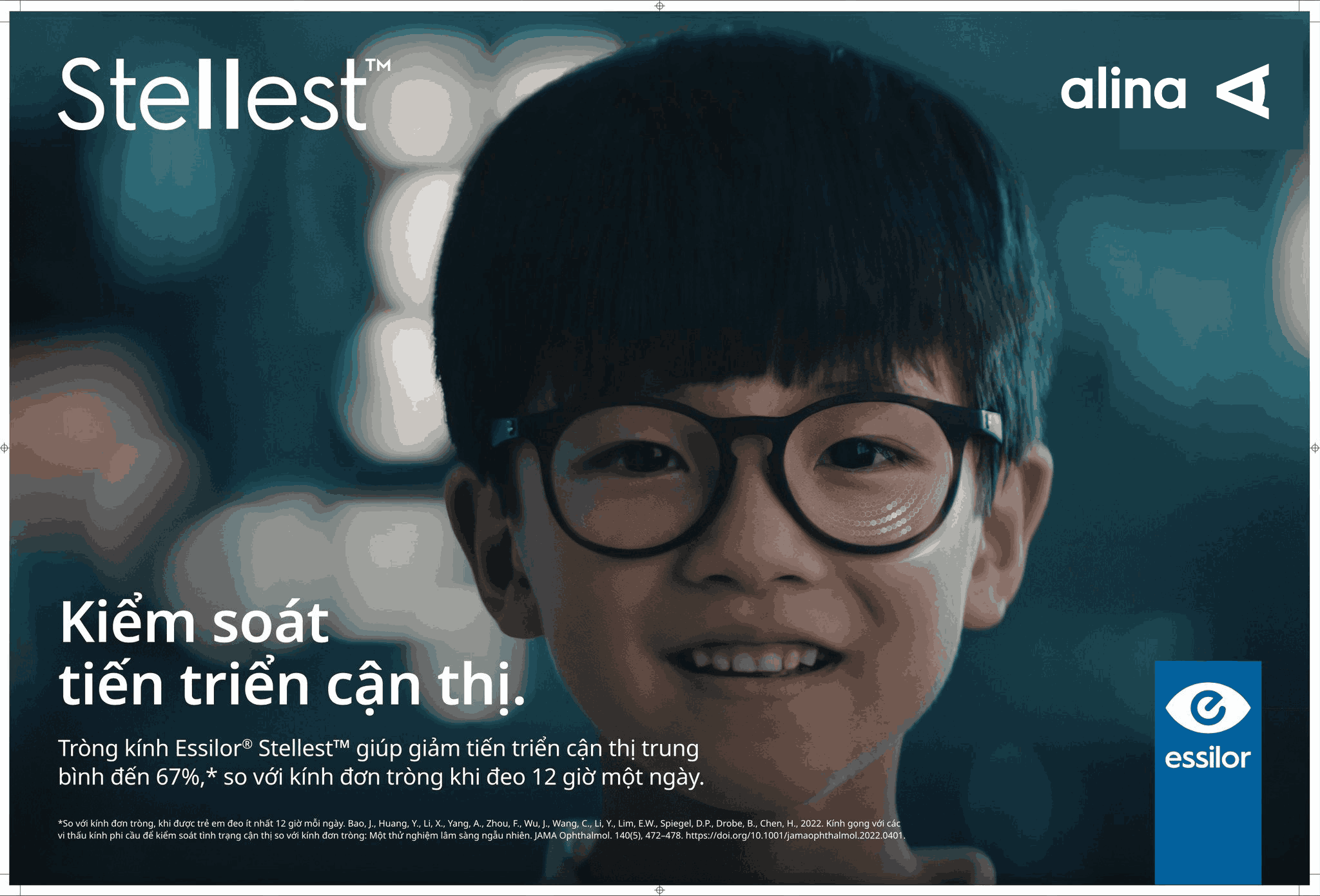 Tròng kính Kiểm soát cận thị Stellest™