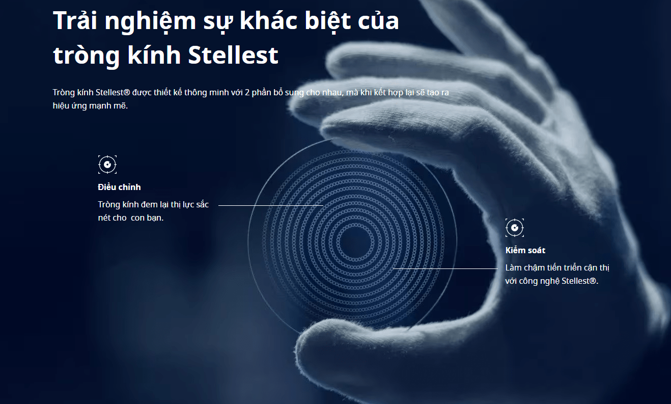 Kiểm soát cận thị nhờ công nghệ H.A.L.T™