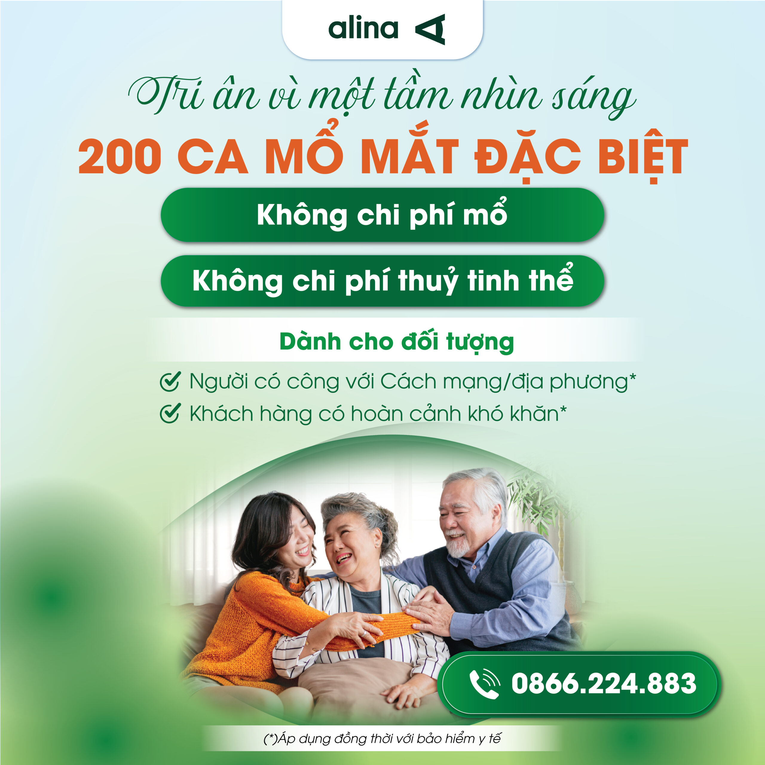 Tri ân 200 ca mổ mắt đặc biệt