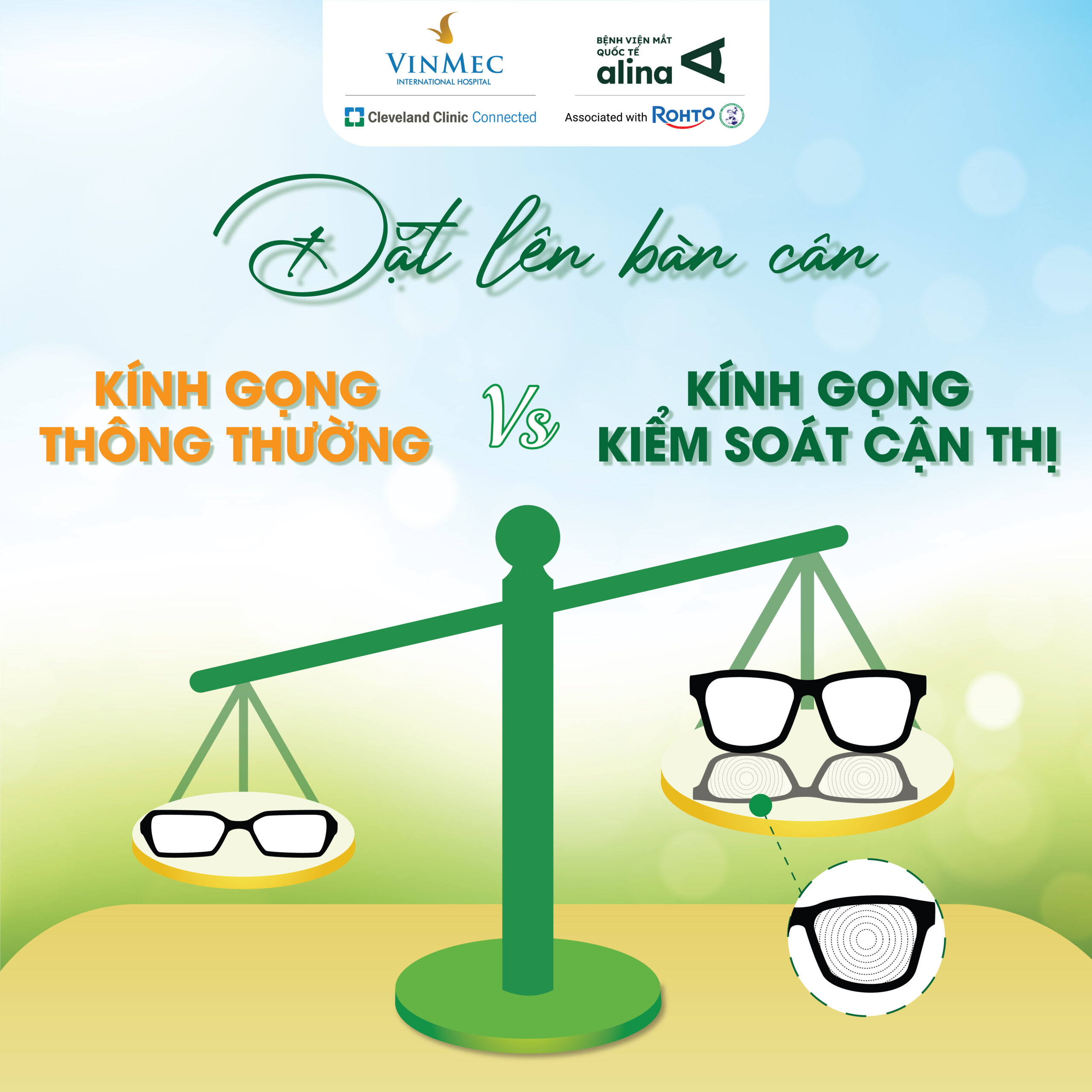 Ba mẹ nên chọn gì cho con: Kính gọng thường hay kính gọng Kiểm soát cận thị?