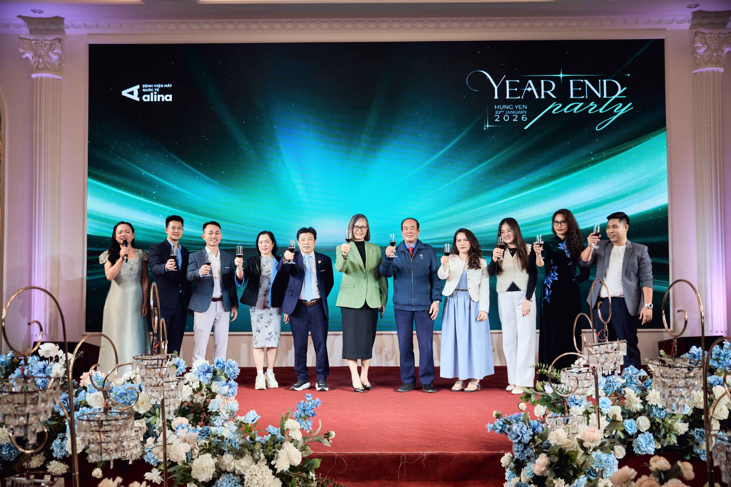 Year End Party 2025 Bệnh viện Mắt Alina: Together – We’re Stronger